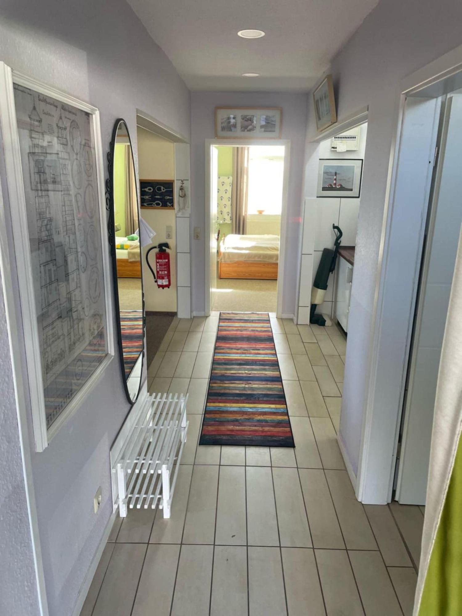 Ferien Wohnung -Leuchtturm Oldenswort Exterior foto