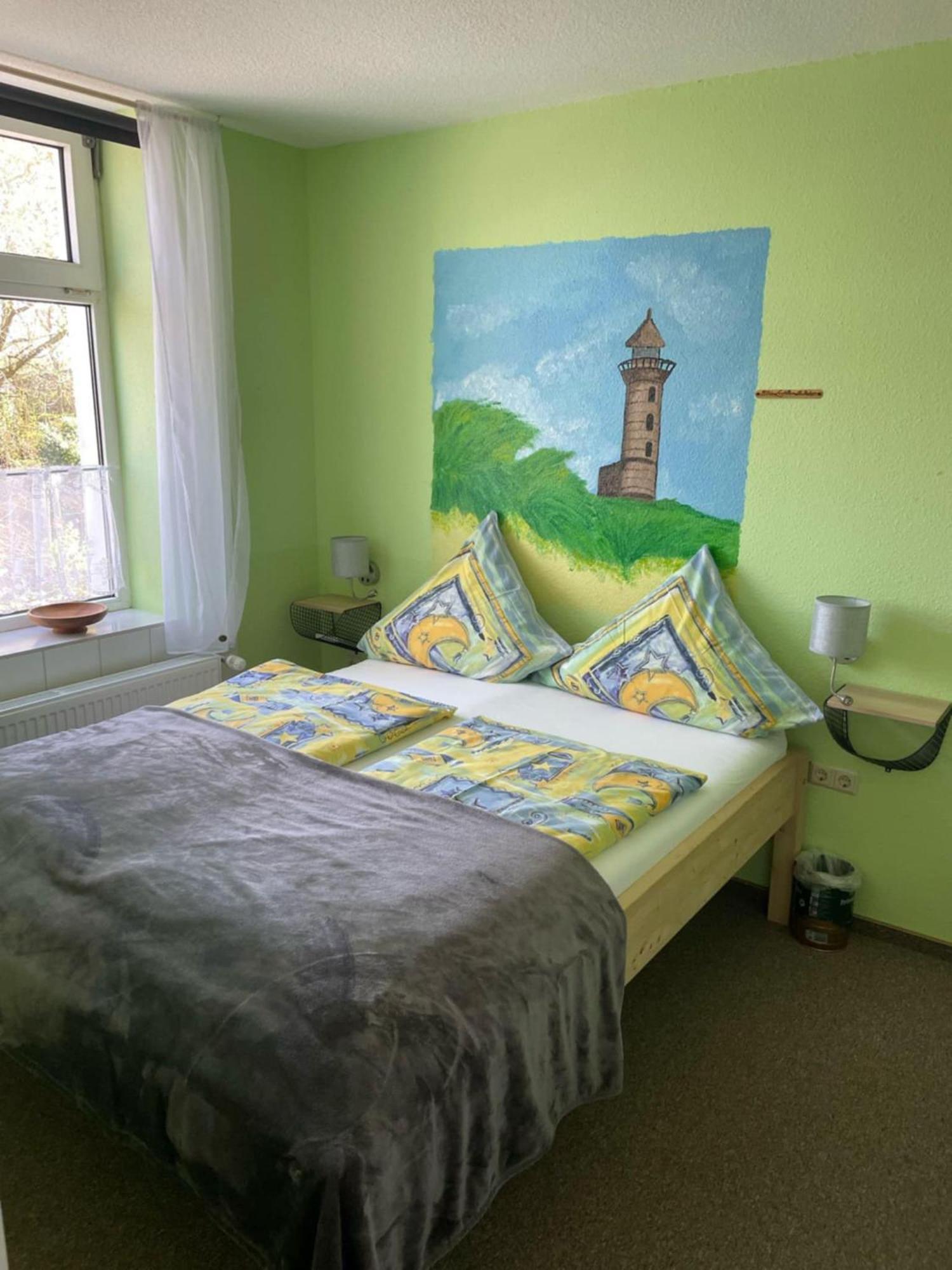 Ferien Wohnung -Leuchtturm Oldenswort Exterior foto